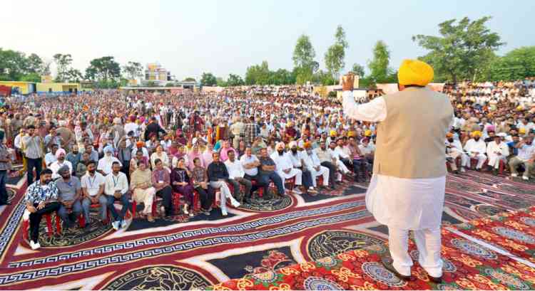 Canal Water Now Reaching 80% Of Punjab’s Fields: CM Bhagwant Singh Mann
