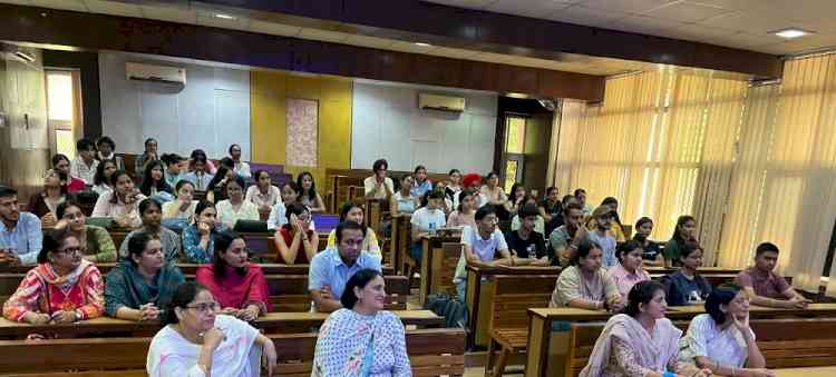 Panjab University's Biochemistry Department Organises Sensitization Session for New Students
