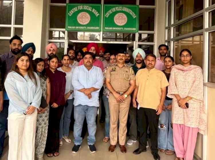 Panjab University Special Lecture on “Police Station Management: Theory and Practice” Organised by Police Administration