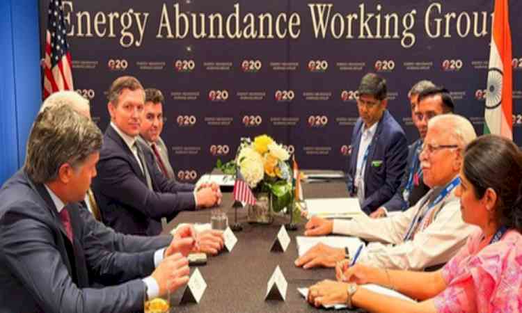 India, US agree to strengthen energy security partnership