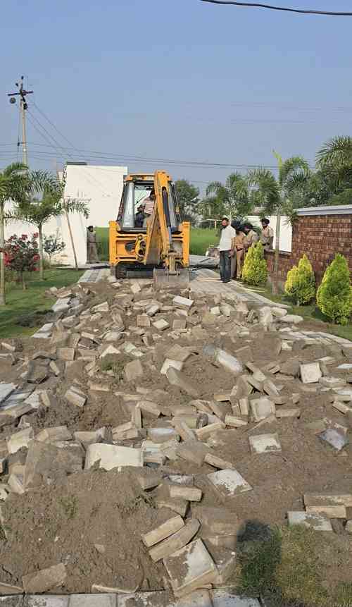 GLADA Demolishes Four Unauthorized Colonies in Ludhiana Villages
