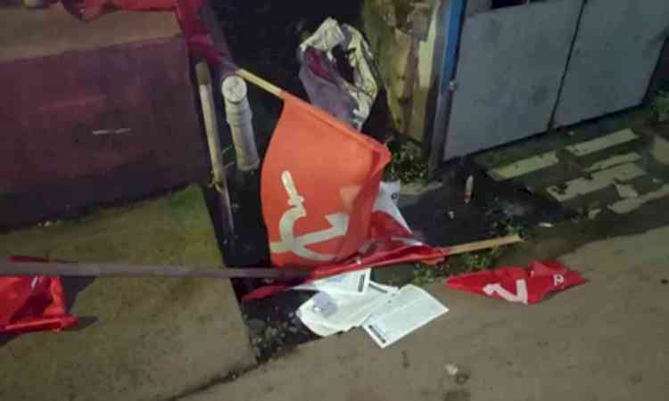 Several CPI (M) offices vandalised in Bengal's Howrah, BJP denies role