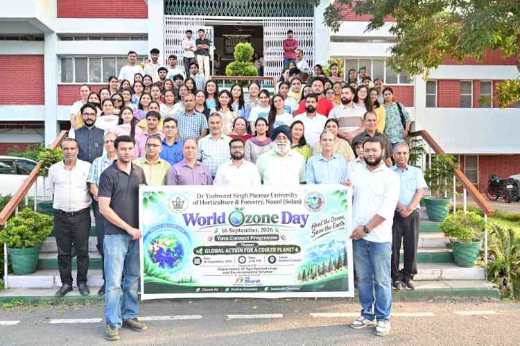 UHF Nauni Marks World Ozone Day, Emphasises Lifestyle Changes for Environmental Protection