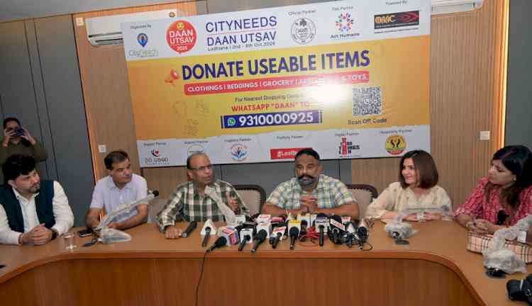 Municipal Corporation, City Needs announces 'Daan Utsav' 5.0; to be organised from Oct 2 to Oct 8