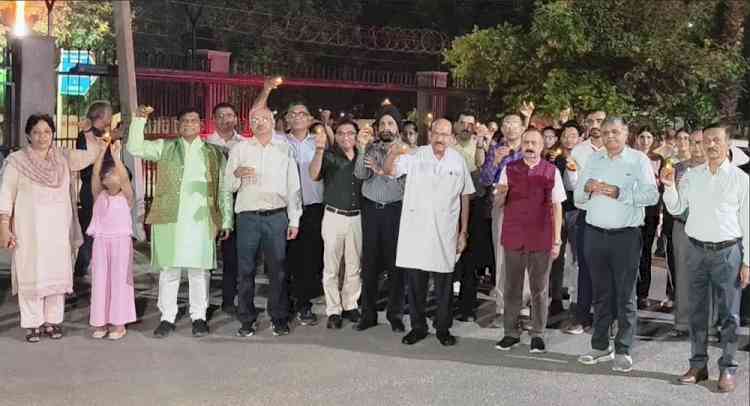 UHSR Glows with 10,000 Diyas for Nation
