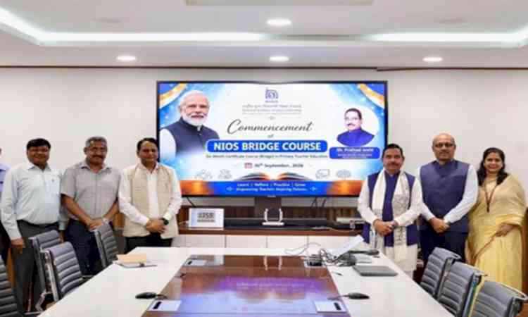 Union Minister Pralhad Joshi launches primary teacher education certificate course
