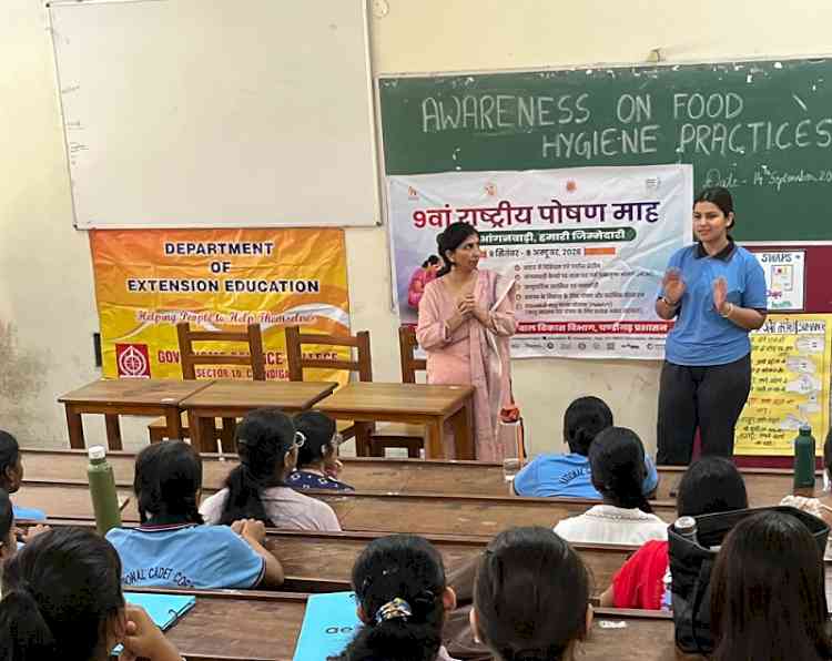 GHSC-10 Observes Poshan Maah 2026 with Awareness Programme on Food Hygiene Practices