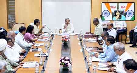 Railway Board Chairman takes stock of operational matters during review meeting