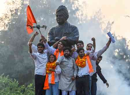 3-0 victory in DUSU polls a triumph of sense of 'nation first', harmony: ABVP
