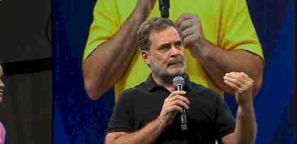 Rahul Gandhi attacks education system, recruitment process at 'Chhatron Ki Goonj' in MP's Indore