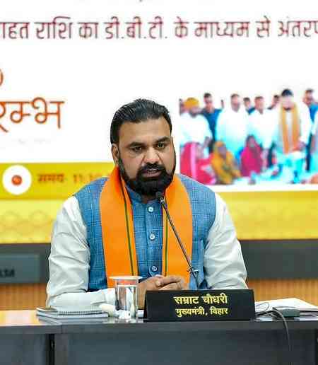 Bihar: CM Samrat Choudhary donates salary to flood relief