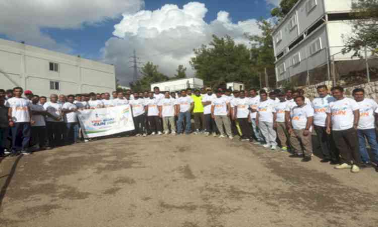 Lebanese Minister attends Vikasit Bharat run organised by Embassy