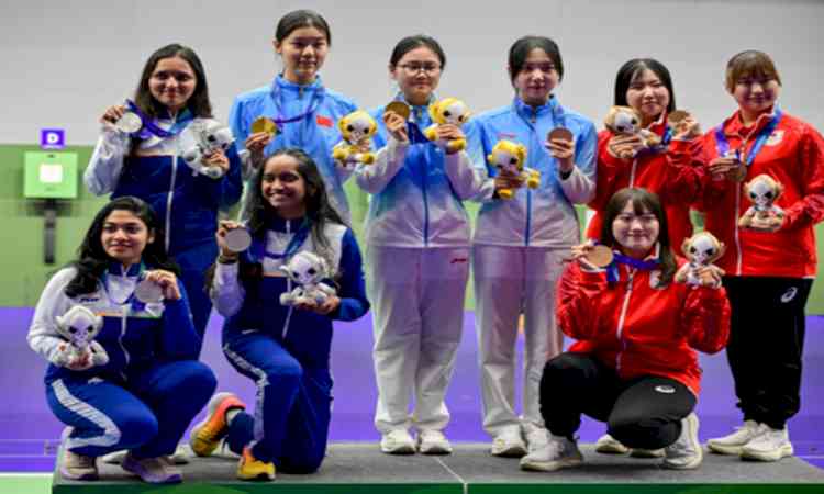 Your achievement opened India's medal account: Prez Murmu hails women's 10m rifle team silver