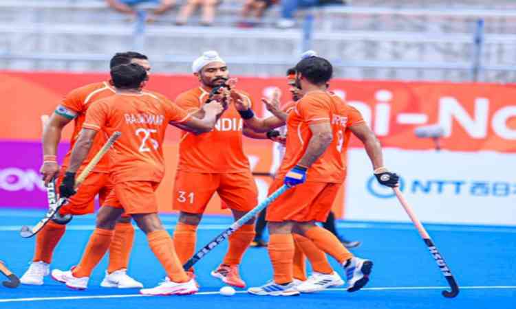 Asian Games: India begin men's hockey title defence with 13-1 rout of Indonesia