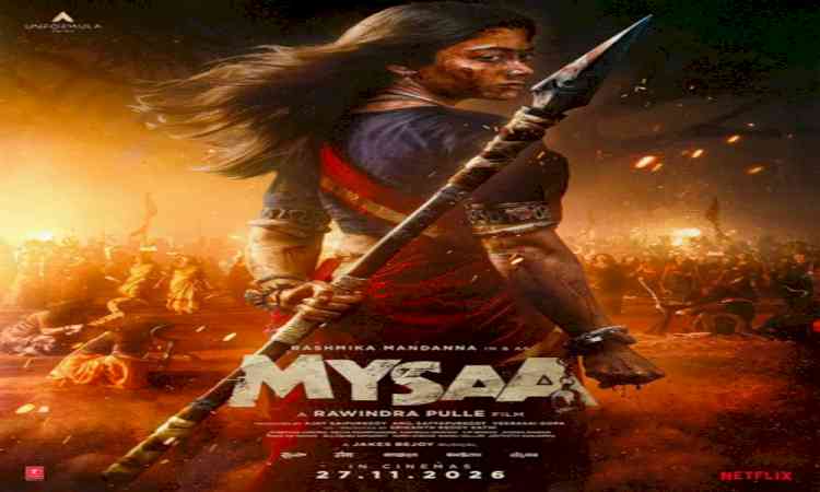 Rashmika Mandanna essays fierce tribal woman in ‘Mysaa’ teaser