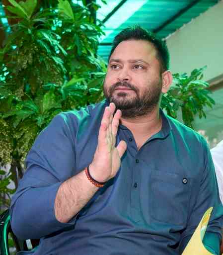 Tejashwi Yadav urges state govt, Centre for Rs 15,000 financial assistance to each flood victim in Bihar