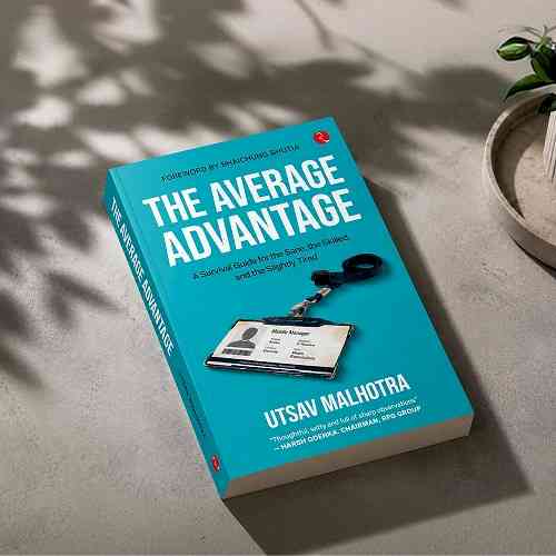 Noise COO Utsav Malhotra Turns the Idea of “Average” on Its Head with Debut Book The Average Advantage