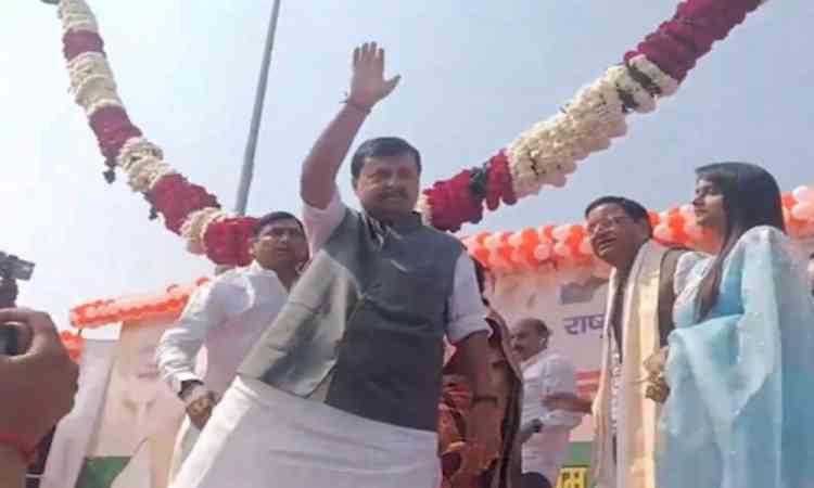 BJP chief Nitin Nabin arrives in Meerut, to review grassroots-level preparations for 2027 UP polls
