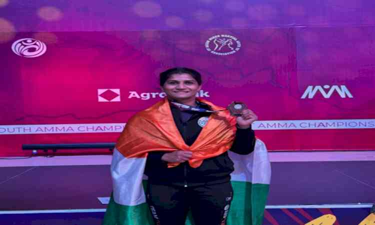 Suchika Tariyal bags historic MMA bronze for India at Asian Games