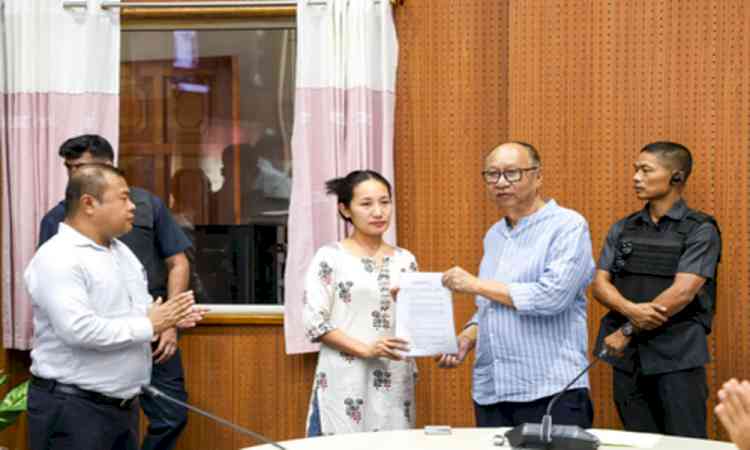 Manipur CM distributes appointment offers to 93 candidates under die-in-harness scheme