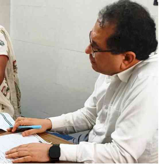 न्यूरोलॉजी कैंप में 58 लोगों की जांच