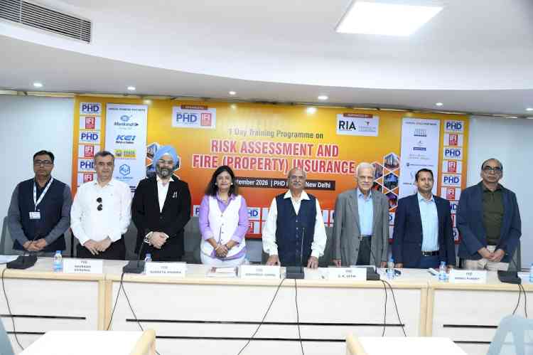 PHDCCI Organises Training Programme on Risk Assessment and Fire (Property) Insurance