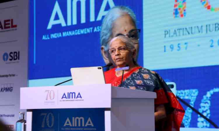 Move beyond ‘Made in India’ to ‘Imagined in India’: FM Sitharaman calls for innovation-led growth