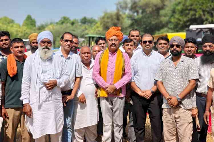 Modern Farm Technology Helps Haryana Curb Crop-Residue Burning: HIRD Director Dr Chauhan