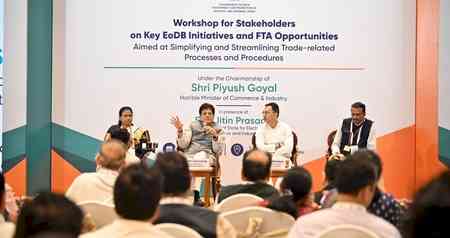 Piyush Goyal calls for strengthening export facilitation via physical and digital mechanisms