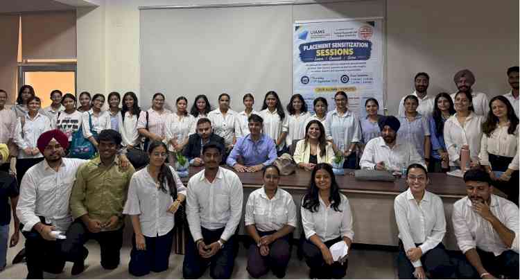 UIAMS organises 2 more Placement Sensitisation Sessions in Collaboration with Central Placement Cell, Panjab University