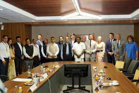 India, EU hold talks on bolstering industrial ties