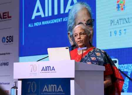 'Set Imagined in India goal': FM Sitharaman urges India Inc. to step up spending on R&D
