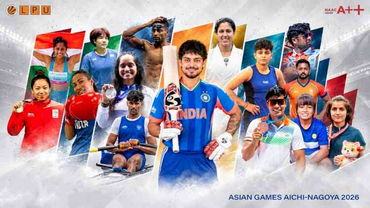 58 Indian Athletes Studying at LPU to Represent India at Asian Games 2026 in Japan across 15 Sports