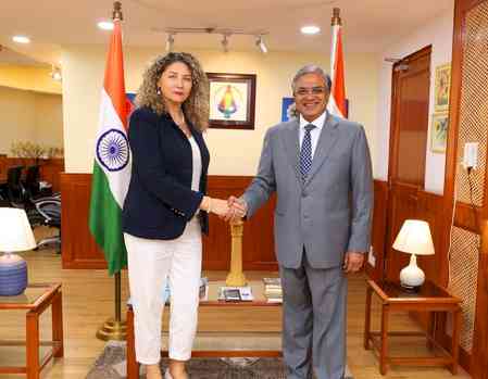 CEC Gyanesh Kumar meets 3 envoys for democratic cooperation