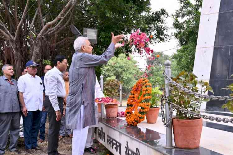 MDU Pays Rich Tributes to Haryana’s Freedom Fighters on Heroes’ and Martyrdom Day