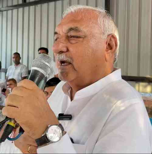 Hooda launches statewide fight against BJP from home turf