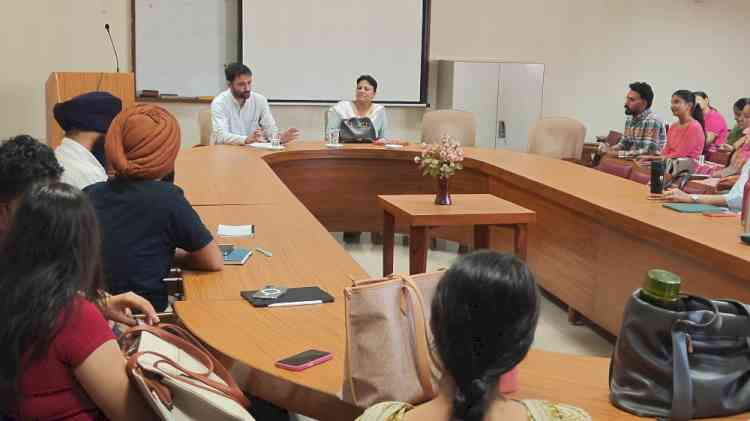 Panjab University Organises Placement Sensitisation Session on Campus-to-Workplace Transition