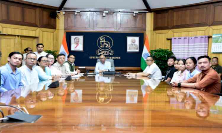 Manipur CM urges students pursuing technical courses outside to contribute to state's development