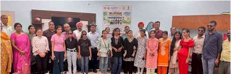Panjab University hosts MANTHAN dialogue on skill development and empowerment of PwBDs