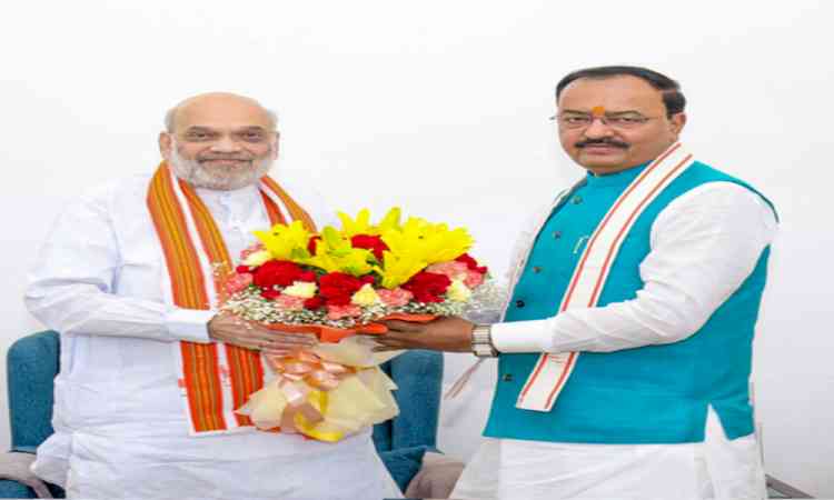 UP Dy CM meets Amit Shah to discuss BJP's mission 2027 in Uttar Pradesh