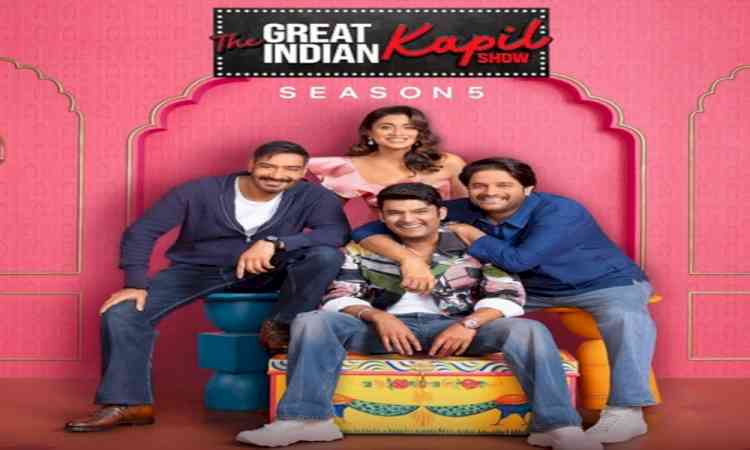 Kapil Sharma returns with The Great Indian Kapil Show S5, Ajay Devgn to grace opening episode with Drishyam cast