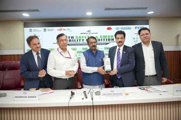 Harsh Malhotra MoS, MoRTH flags off PHDCCI’s Youth Safety & Smart Mobility Expedition 2026
