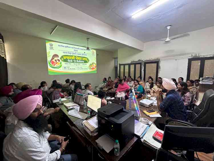 Special Seminar on Poshan Maah Held at District Level in Ludhiana