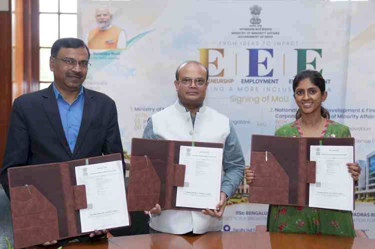 IIM Bangalore and Ministry of Minority Affairs sign MoUs to strengthen public programme delivery and innovation initiatives