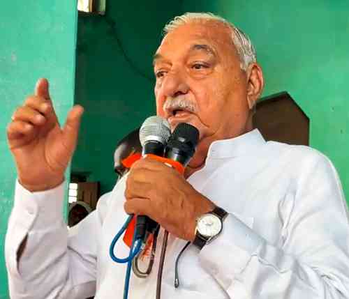 ‘Vote theft’ made BJP govt in Haryana: Hooda; Congress to gherao EC office