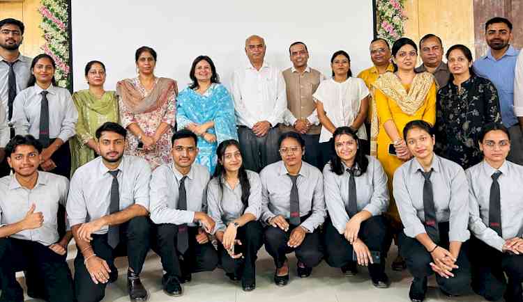 एमडीयू में एमबीए नवागंतुक विद्यार्थियों को दिया शोध और एआई का मंत्र