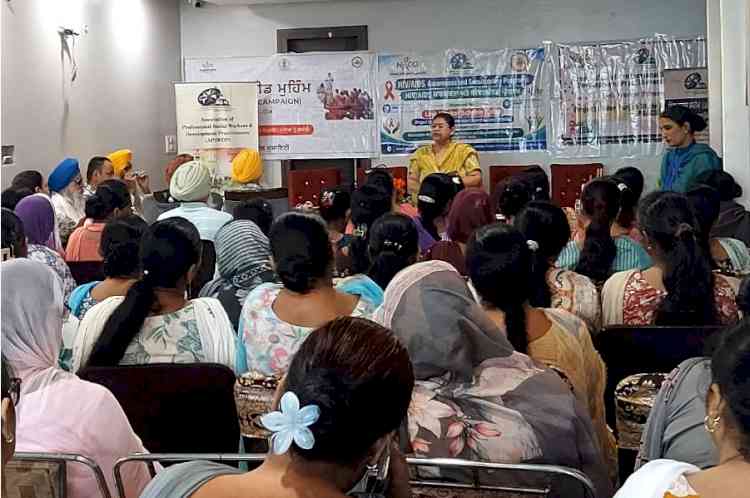 One-Day Sensitization Training Programme Organized in Block Samrala, to Create Awareness About HIV/AIDS Among Rural Population