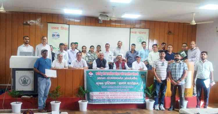 Programme on Horticulture and Natural Farming for Uttarakhand Farmers