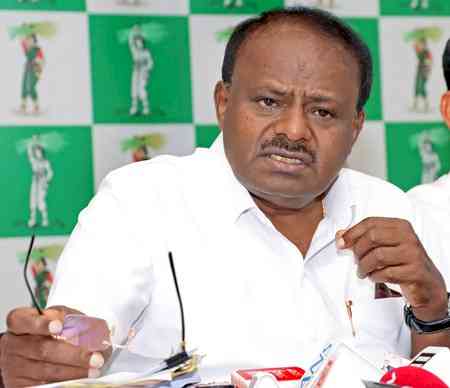 Kumaraswamy questions nationwide Congress protest against Election Commission