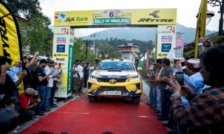 Rally of Himalayas 2026 flags off for historic Zanskar debut